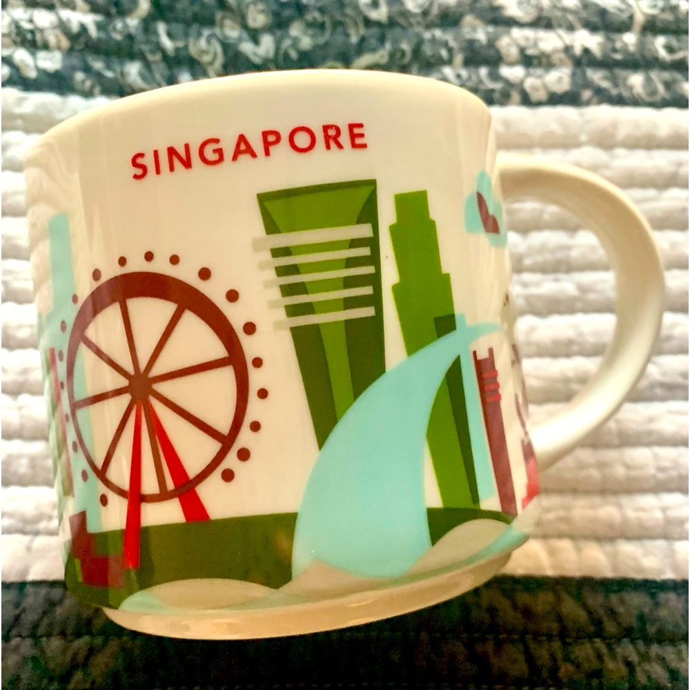 Starbucks YOU ARE HERE Singapore mug